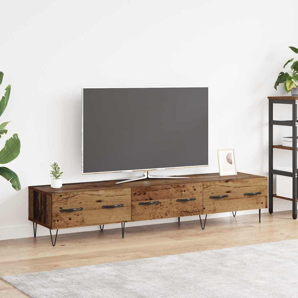 TV Cabinet 150x36x30 cm Engineered Wood Old wood