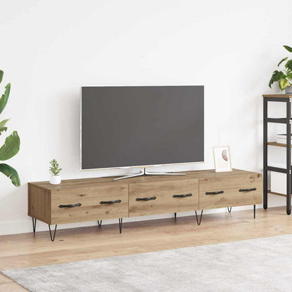 TV Cabinet 150x36x30 cm Engineered Wood Artisan oak