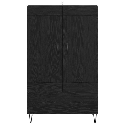 Highboard 69,5x31x115 cm Engineered Wood Black oak