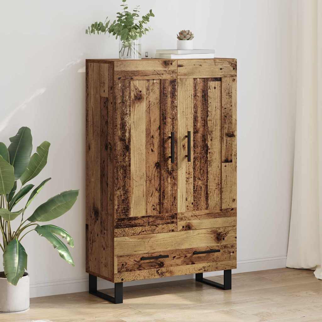 Highboard 69,5x31x115 cm Engineered Wood Old wood