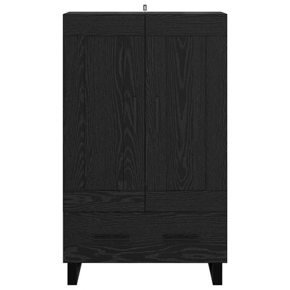 Highboard 69,5x31x115 cm Engineered Wood Black oak