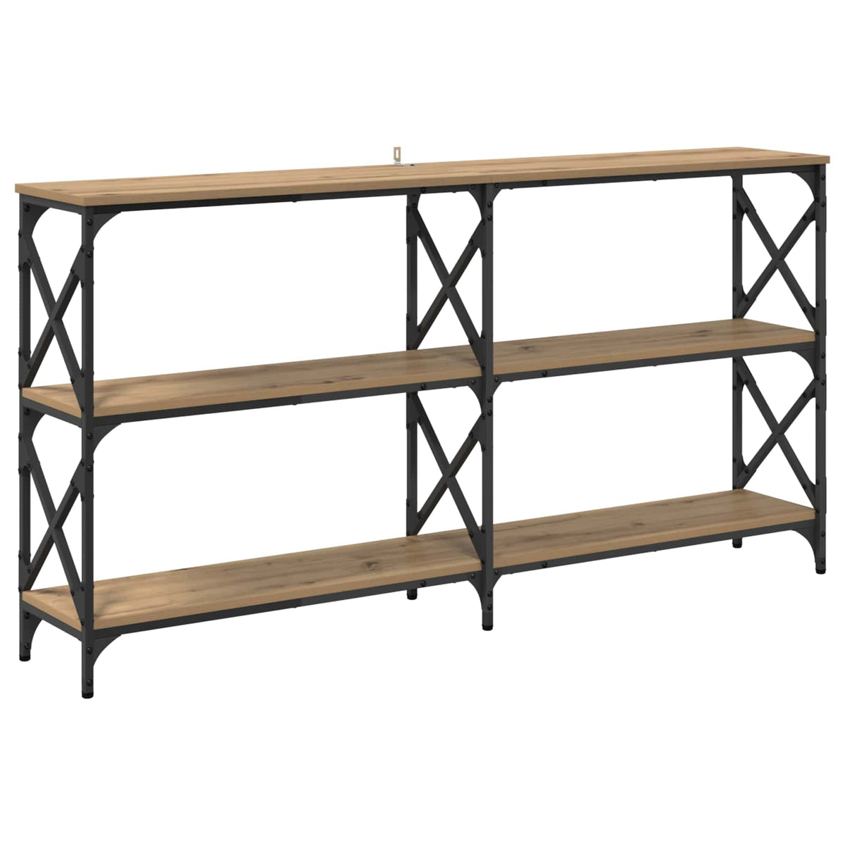 Console Table 200x28x80,5 cm Engineered Wood Artisan oak 156 cm