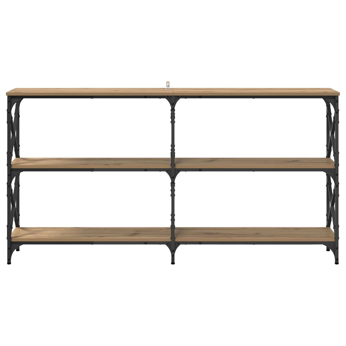Console Table 200x28x80,5 cm Engineered Wood Artisan oak 156 cm