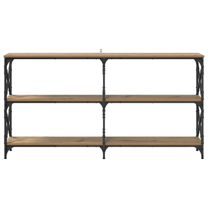 Console Table 200x28x80,5 cm Engineered Wood Artisan oak 156 cm