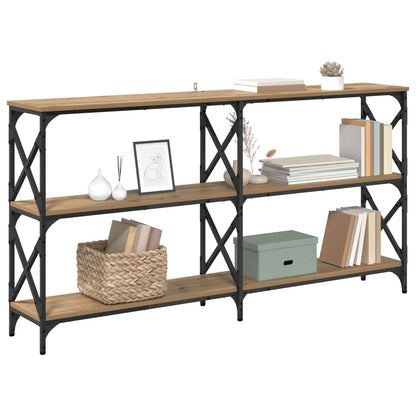 Console Table 200x28x80,5 cm Engineered Wood Artisan oak 156 cm