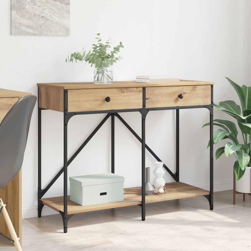 vidaXL Console Table 100x39x78.5 cm Engineered Wood