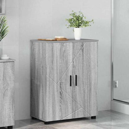 Bathroom Cabinet 60 x 35 x 80 cm Grey sonoma
