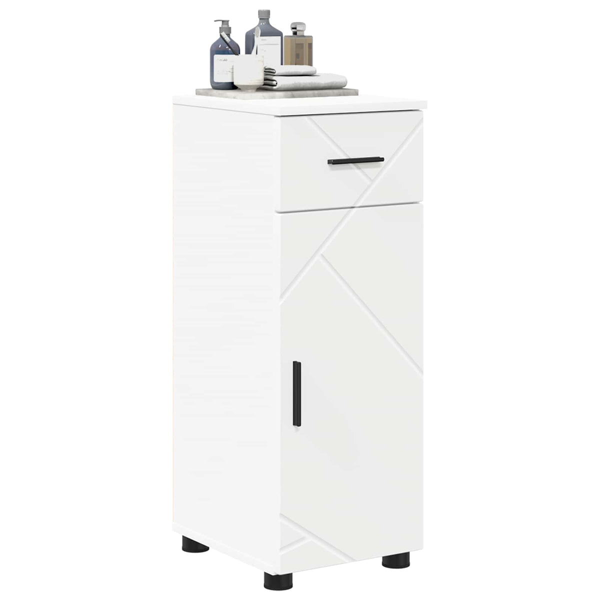 Bathroom Cabinet 30 x 35 x 80 cm White