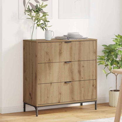 Sideboard 79.5 x 33 x 82 cm Engineered Wood Artisan oak