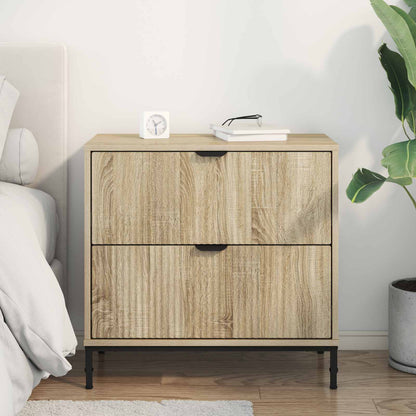 Bedside Table 63.5 x 36 x 61 cm Engineered wood Sonoma oak