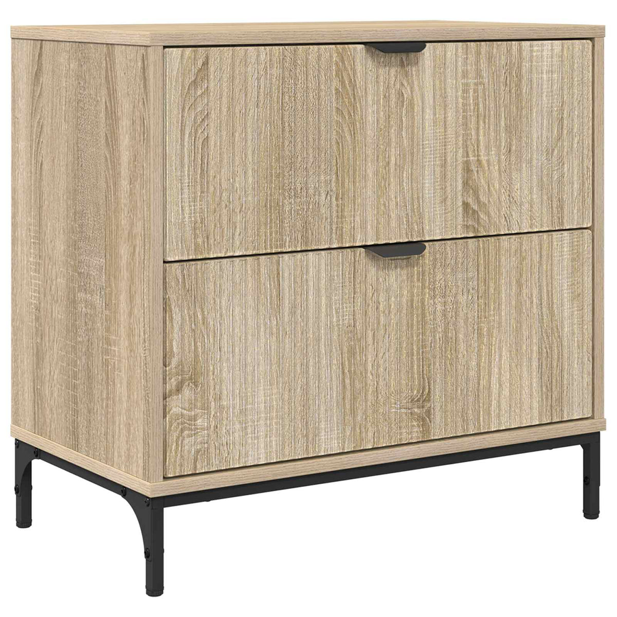 Bedside Table 63.5 x 36 x 61 cm Engineered wood Sonoma oak