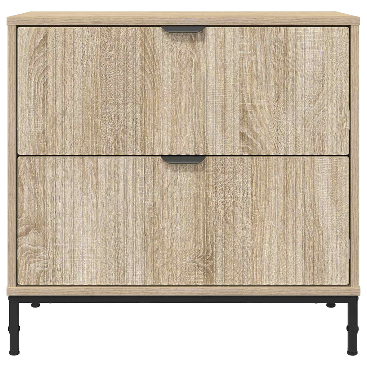 Bedside Table 63.5 x 36 x 61 cm Engineered wood Sonoma oak