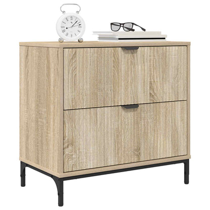 Bedside Table 63.5 x 36 x 61 cm Engineered wood Sonoma oak