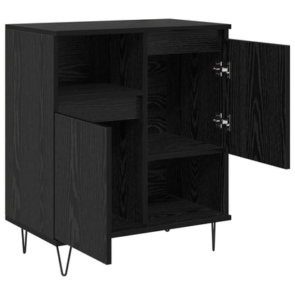 Sideboards Engineered Wood 3 pcs Black oak