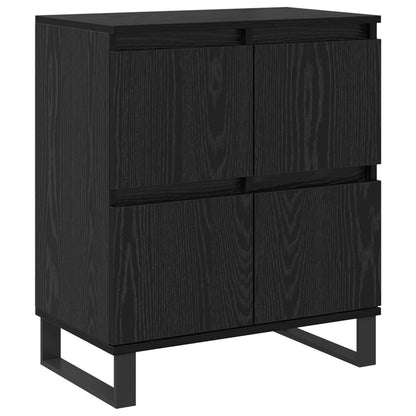 Sideboards Engineered Wood 3 pcs Black oak