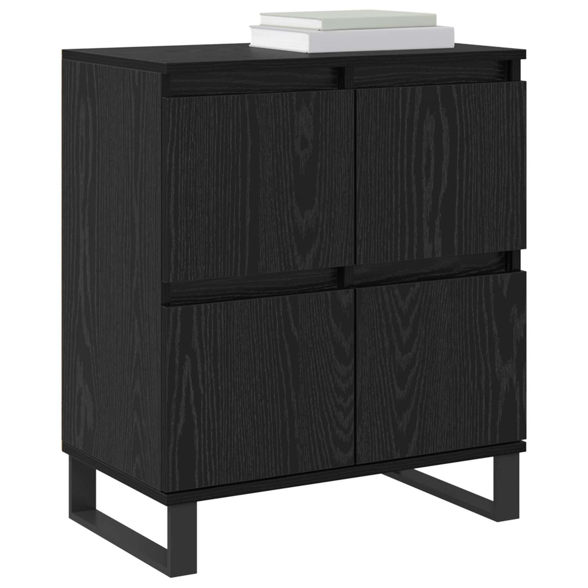 Sideboards Engineered Wood 3 pcs Black oak