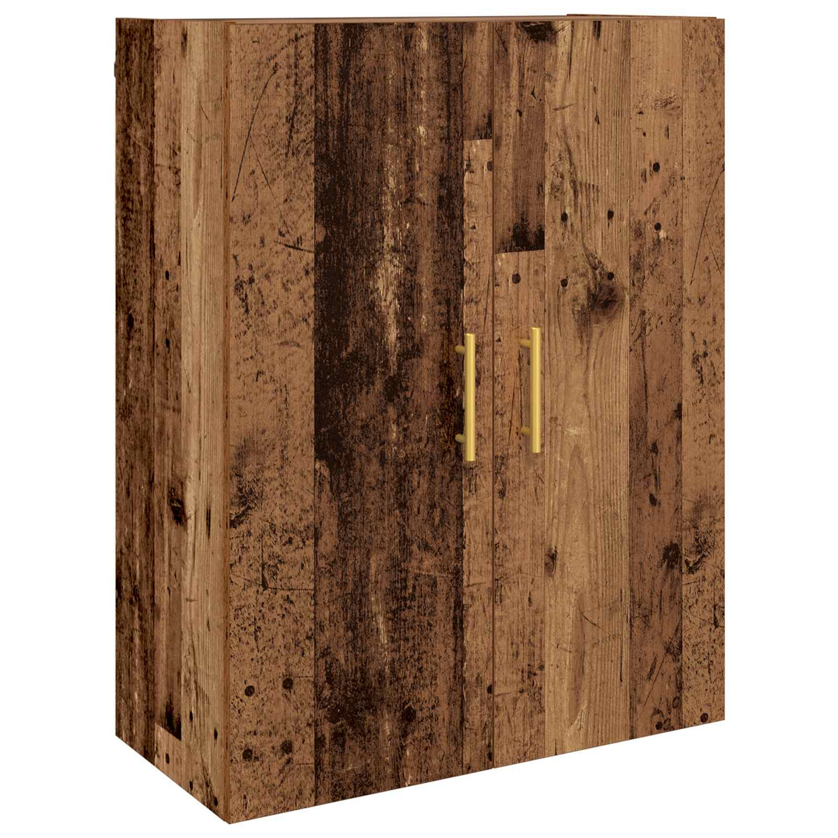 Highboard 69.5x34x180 cm Engineered Wood 2 Doors Old wood
