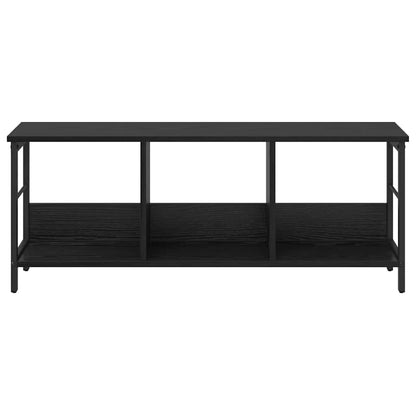 Bookshelf 9-Tier Engineered Wood Width 102 cm Black oak 40.5 cm