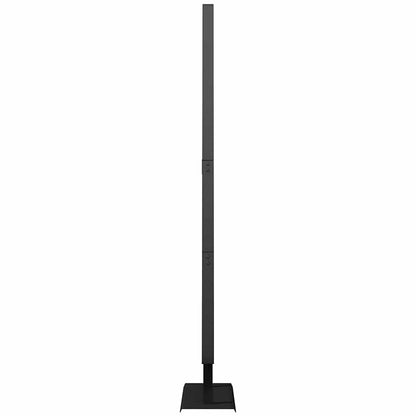 Metal Christmas Tree with Triangle Stand KUOPIO Steel Black 180 cm