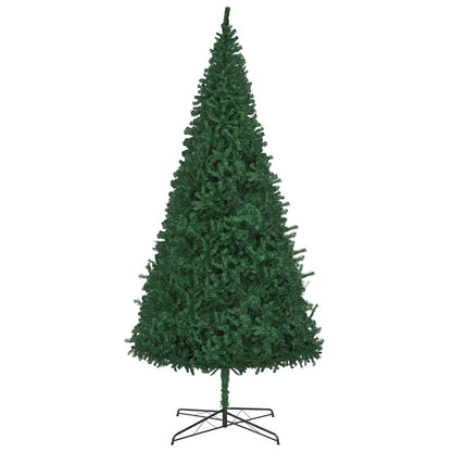 vidaXL Christmas Tree with Decorative String Lights Green 400 cm PVC 5