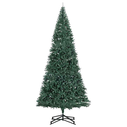 vidaXL Artificial Pre-lit Christmas Tree Green 500 cm PVC 4