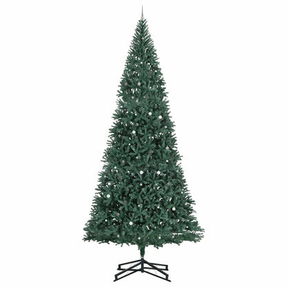 vidaXL Artificial Pre-lit Christmas Tree with Ball Set Green 500 cm 5