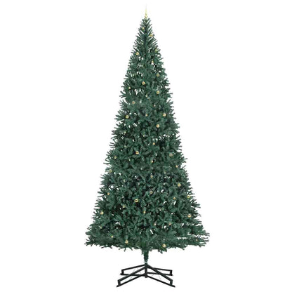 vidaXL Artificial Pre-lit Christmas Tree with Ball Set Green 500 cm 4
