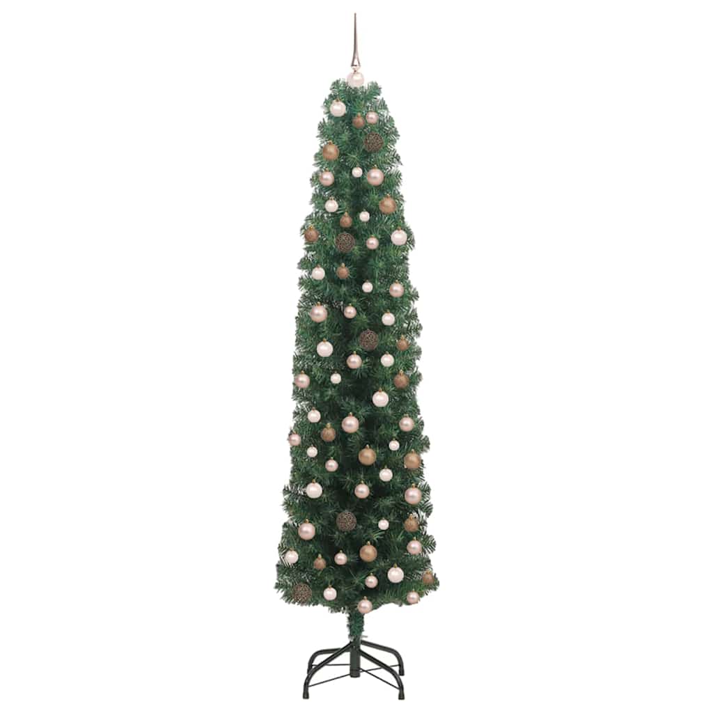 vidaXL Artificial Christmas Tree with 300 LEDs with Stand Green 180 cm 3