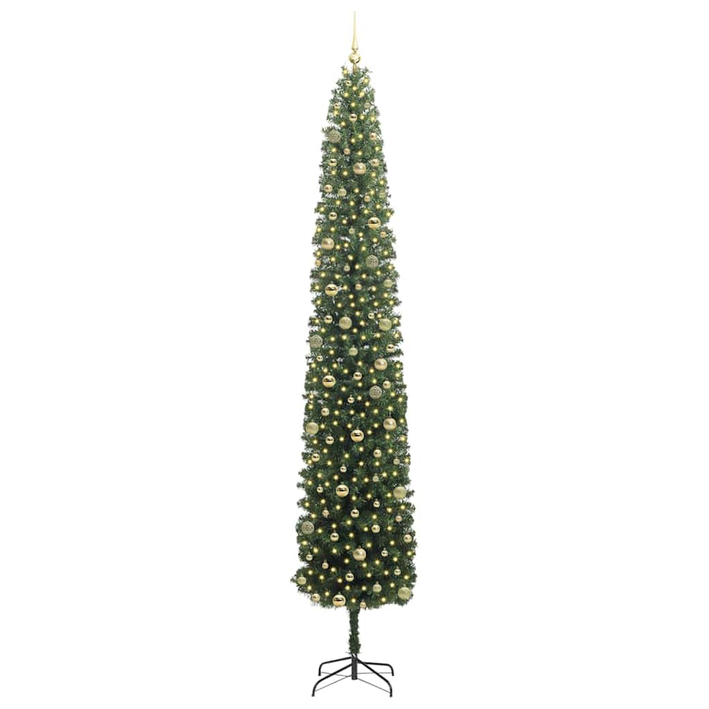 vidaXL Artificial Christmas Tree Green 300 cm 3