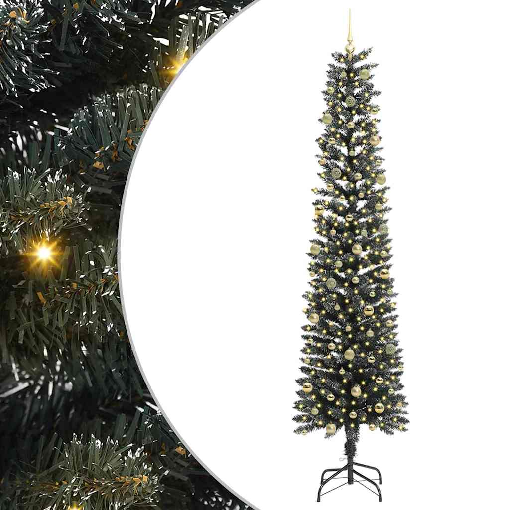 vidaXL Artificial Christmas Tree Green 240 cm 2