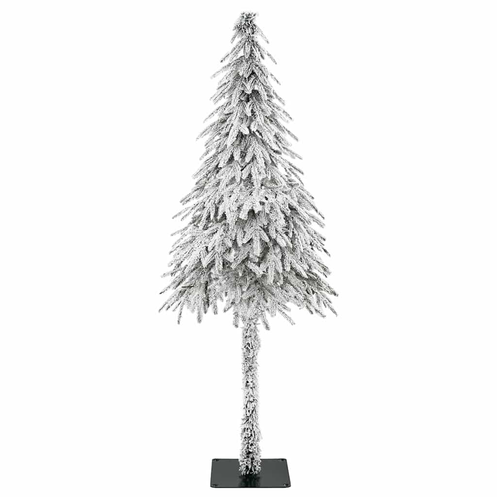 vidaXL Christmas Tree White 210 cm PE and Steel 3