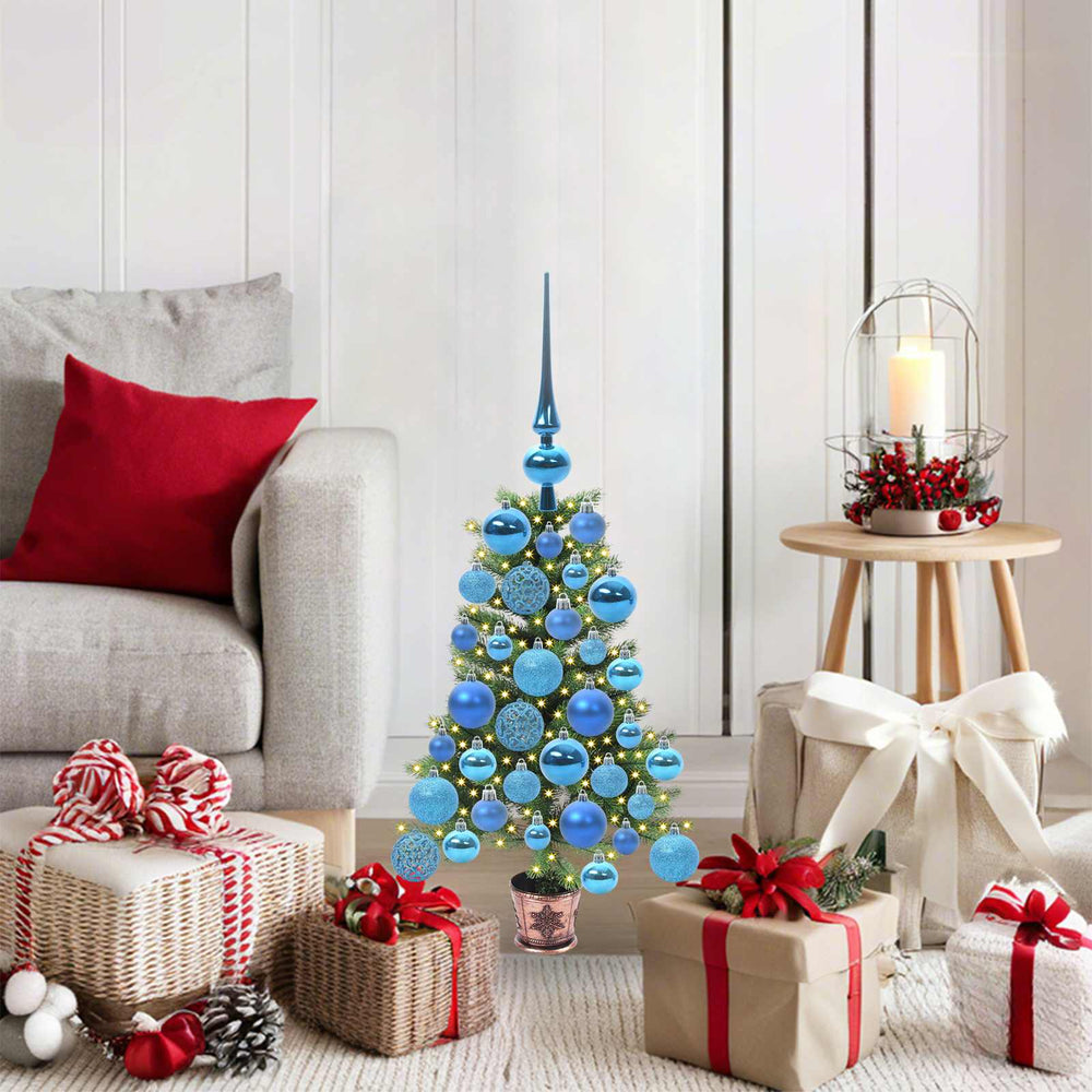 vidaXL Christmas Tree Green 65 cm PE Length 45 cm