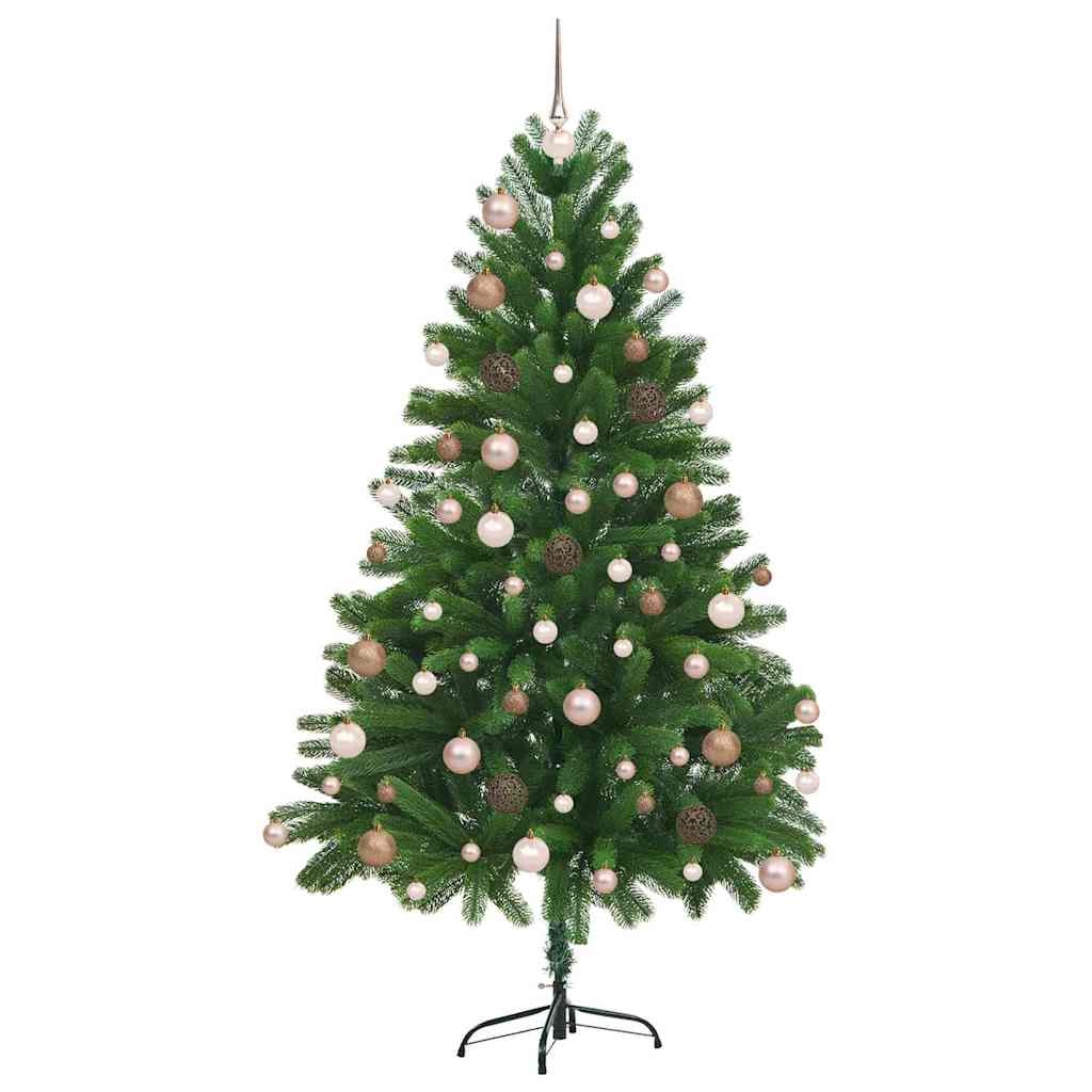 vidaXL Christmas Tree with 300 LEDs with Stand Green 180 cm PE 4