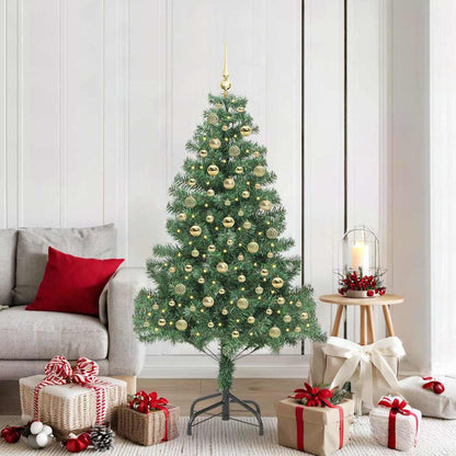 vidaXL Christmas Tree Green 180 cm PVC 1