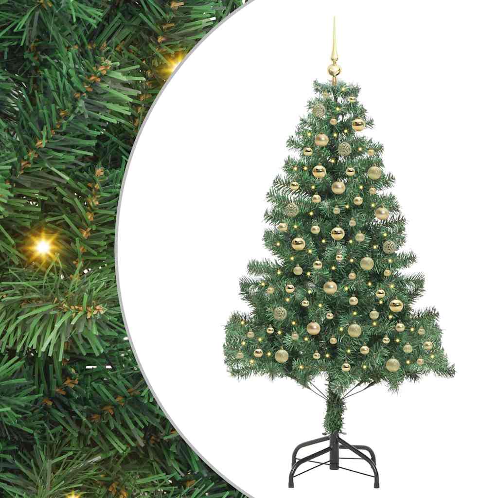 vidaXL Christmas Tree Green 180 cm PVC 2