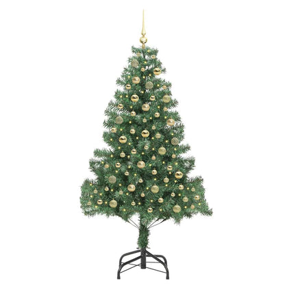 vidaXL Christmas Tree Green 180 cm PVC 3
