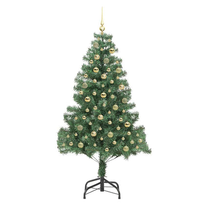 vidaXL Christmas Tree Green 180 cm PVC 4