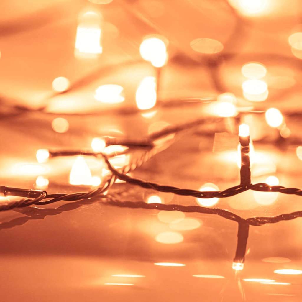 Christmas Tree PVC 180 cm Black with 300 LEDs