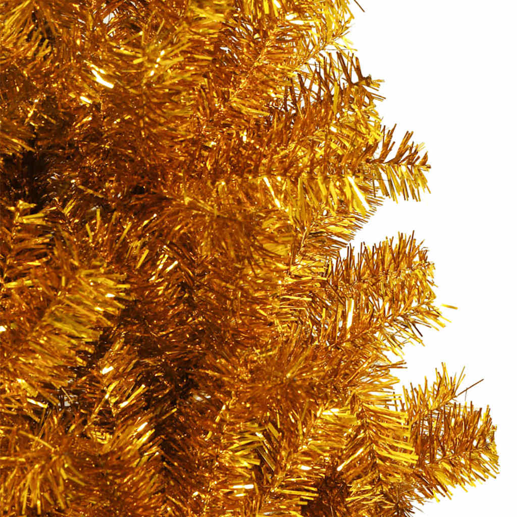 Christmas Tree PET 180 cm Gold with 300 LEDs
