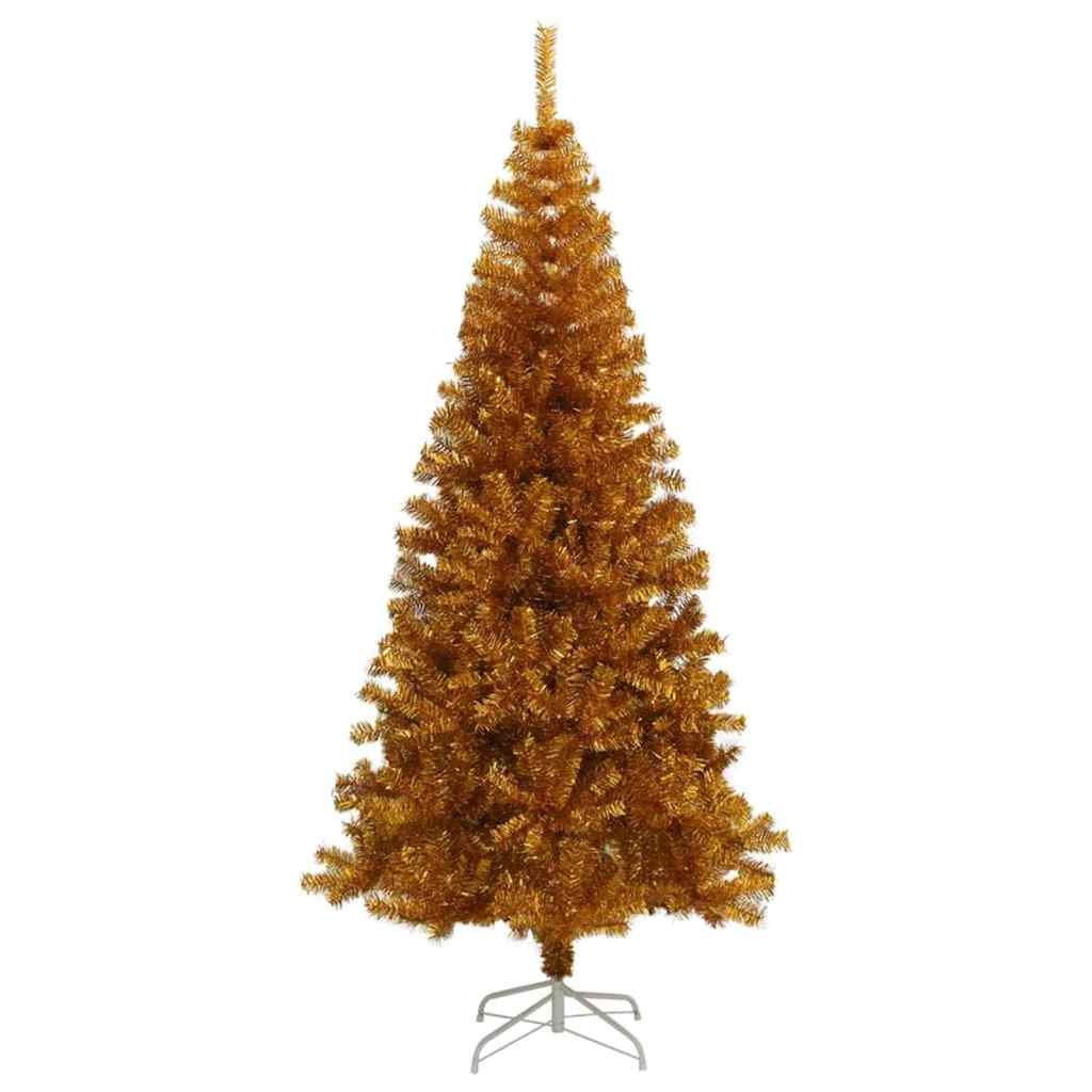 Christmas Tree PET 180 cm Gold with 300 LEDs