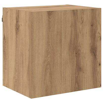 4 Piece TV Wall Units Engineered Wood Artisan oak