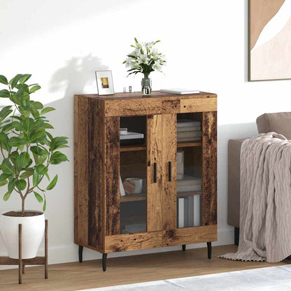 Sideboard 69,5x34x90 cm Engineered Wood Old wood