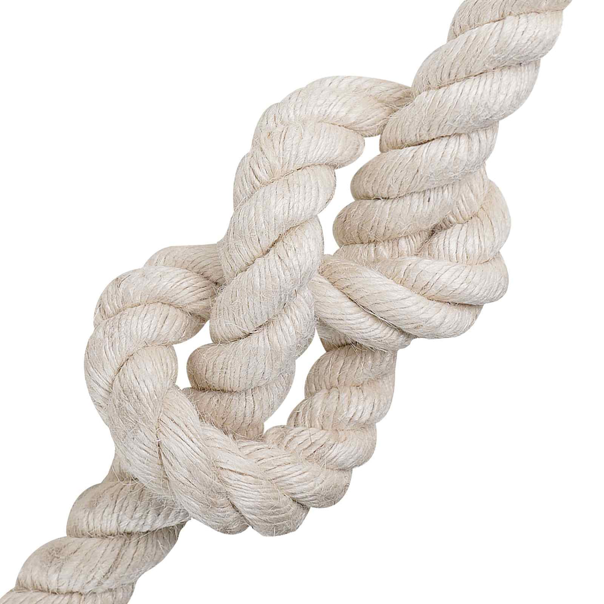 Jute Rope 100% Tossa jute White Length 25 m 30 mm