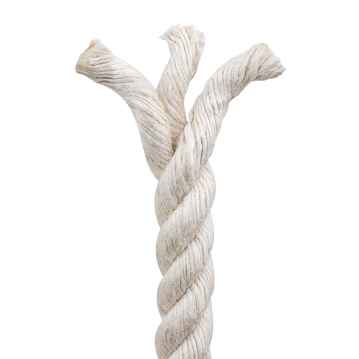 Jute Rope 100% Tossa jute White Length 25 m 30 mm