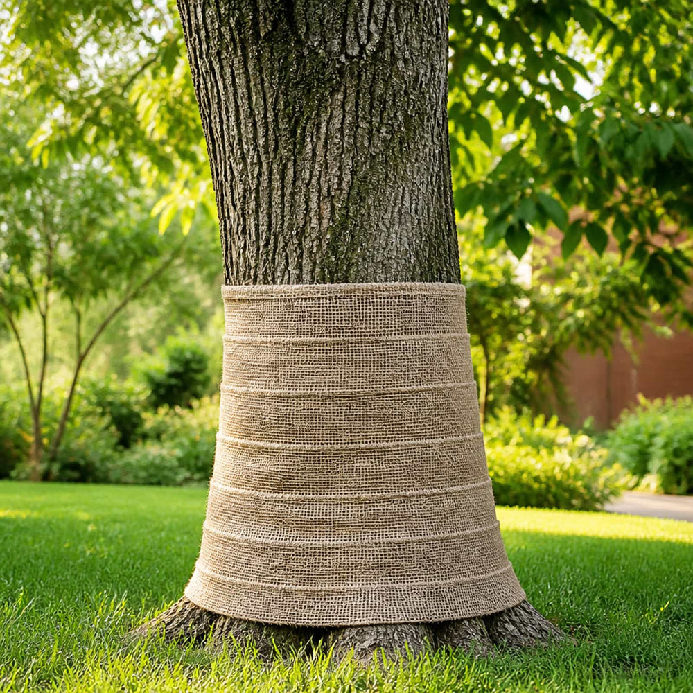 vidaXL Garden Jute Netting 100% Tossa Jute 280 gsm Natural 160 cm – 200 cm