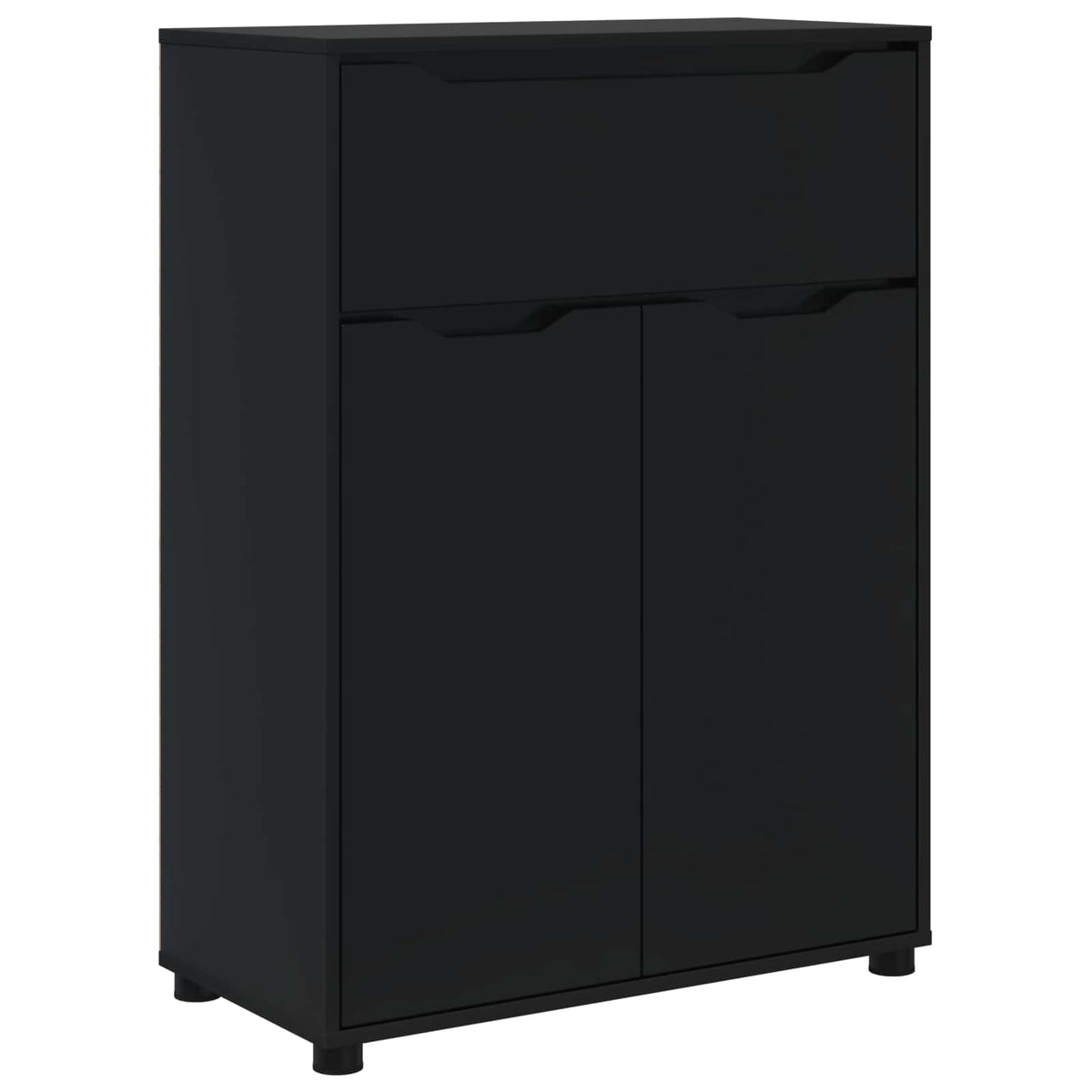 Bathroom Cabinet 72.5 x 36.5 x 100 cm Black