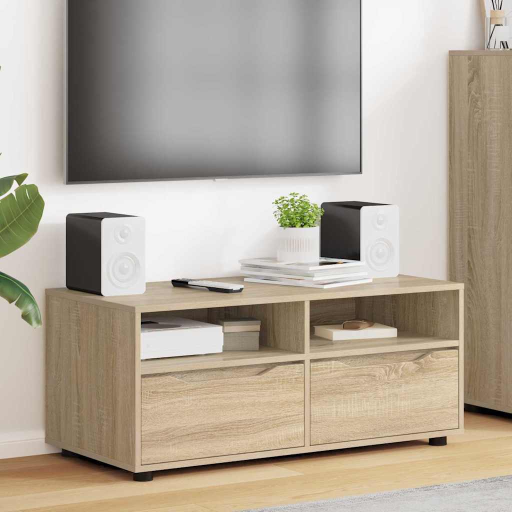 TV Cabinet 100 x 48 x 43 cm Engineered Wood Sonoma oak