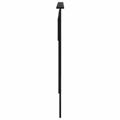 Headboard Engineered wood Black Oak 200 cm