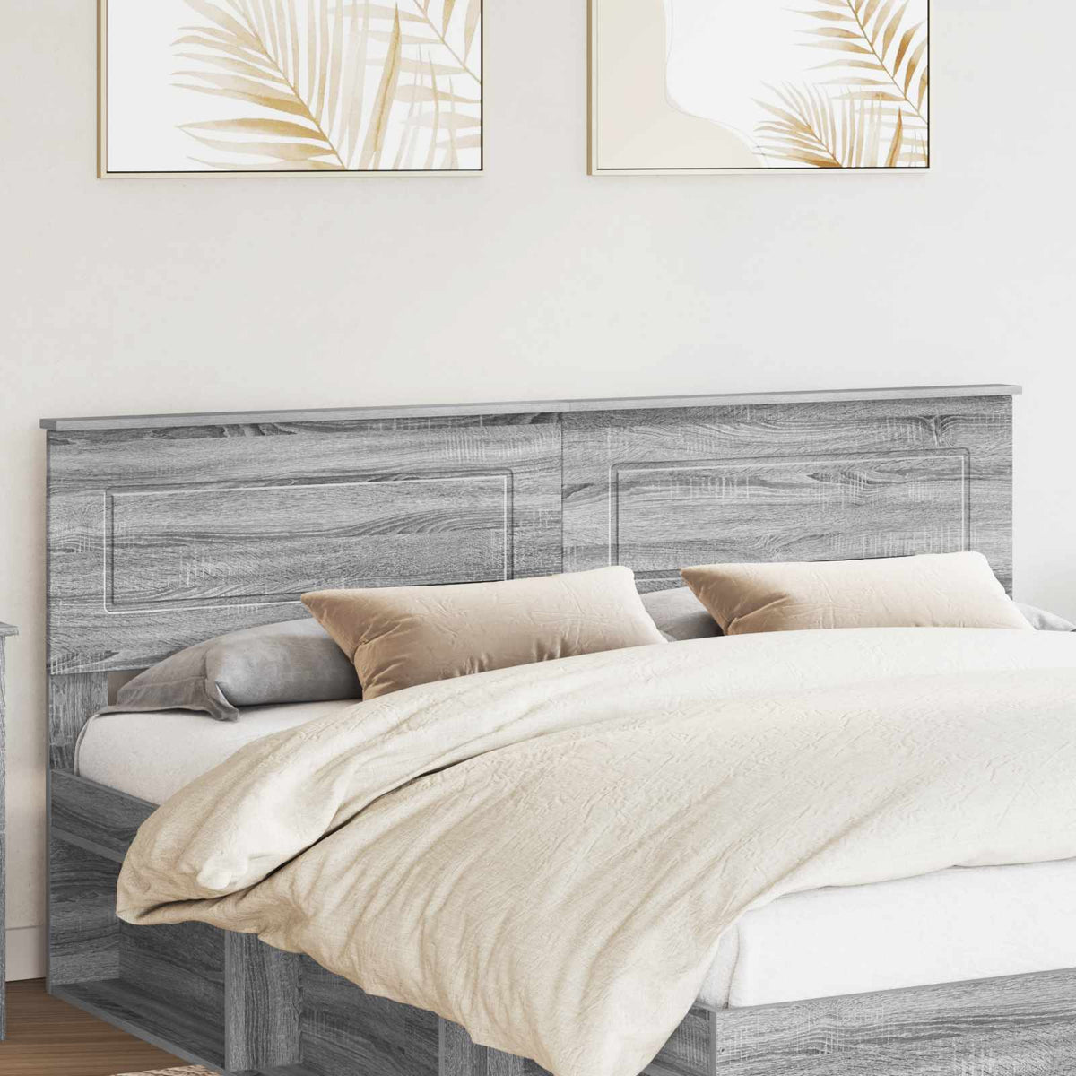 Headboard Engineered wood Grey Sonoma 180 cm