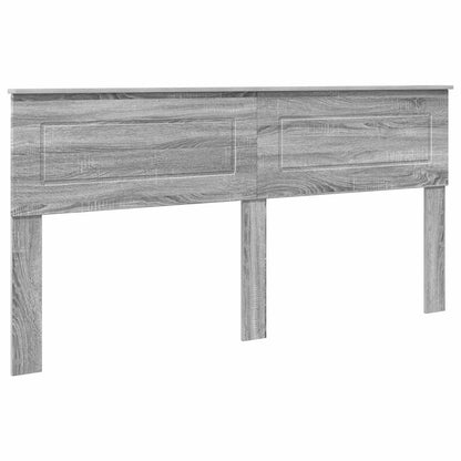 Headboard Engineered wood Grey Sonoma 180 cm